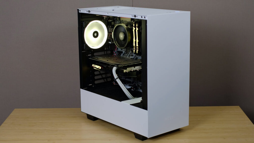 NZXT H510 WHITE PERFECT GAMING PC CASE FOR 70 Unboxing / Review