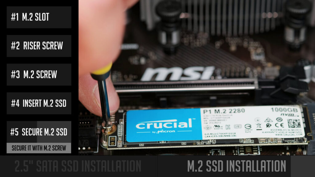 HOW TO INSTALL SSD 2020 SATA & M.2 SSD EASY Step by Step Beginners