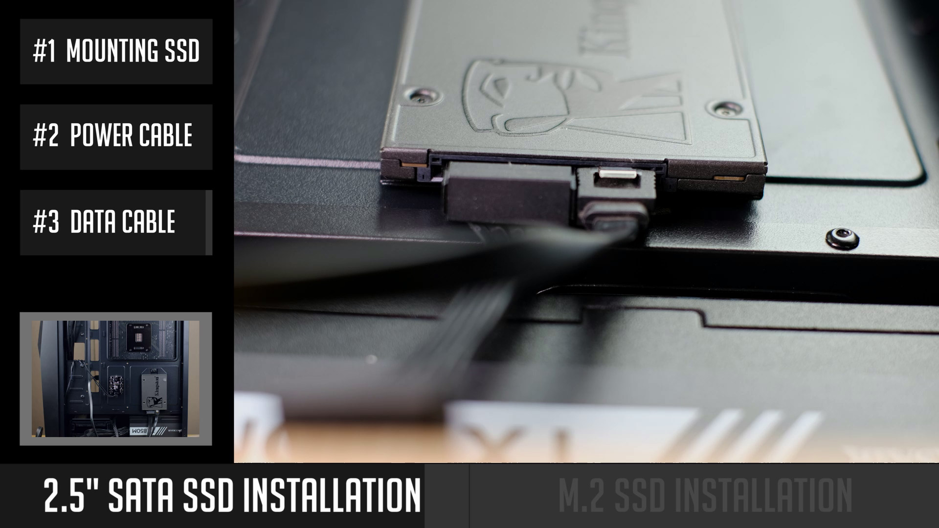 HOW TO INSTALL SSD 2020 - SATA & M.2 SSD EASY Step by Step Beginners Guide • Epic Game Tech - PC Builds, Hardware unboxing and How-to Guides